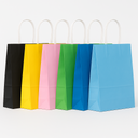 Bolsa kraft 20x12x25cm Und BAGMAD Varios Colores