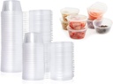 Envases para Salsa Transparentes con bisagra 1oz 50 Unds 