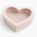 Caja Corazon Rosada Und