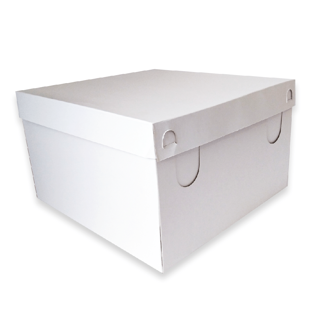 Caja de Torta Blanca Und