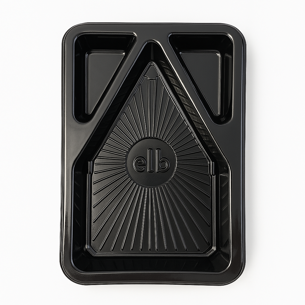 Envase para Temaki 20x12x5cm Und GALVANOTEK con División para Salsas