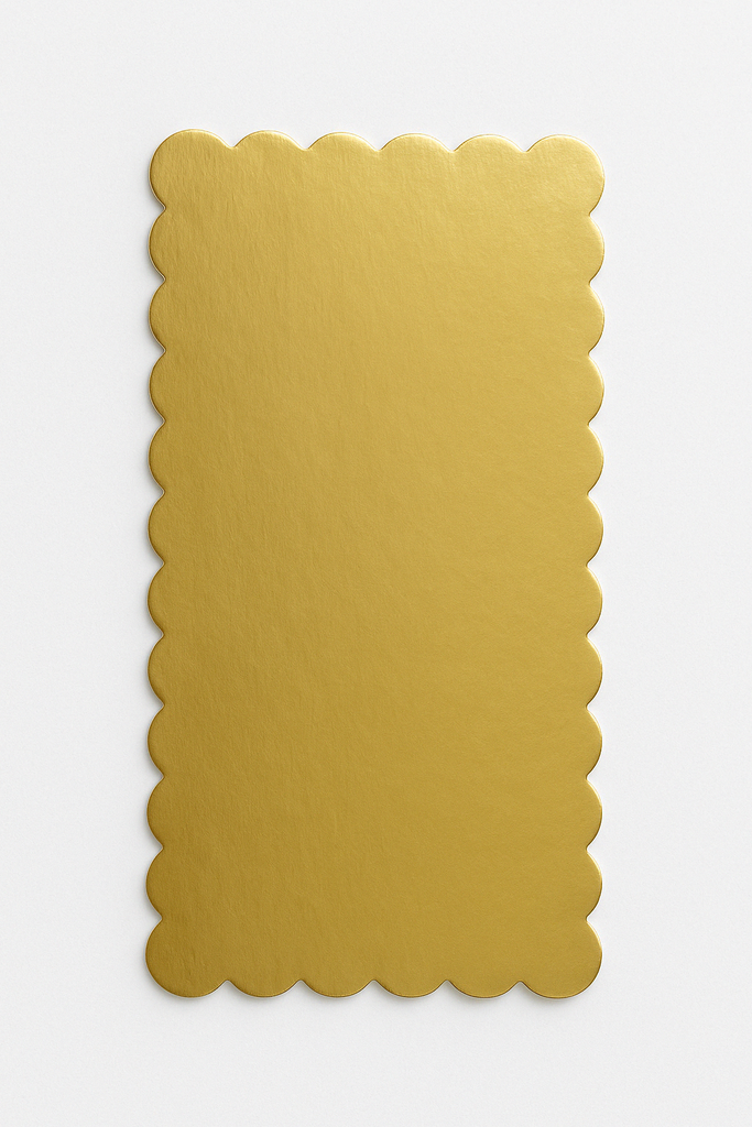 Base Dorada 17x37cm Und FANDEC