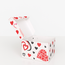 Caja 1 Pastel Corazon Rojo 13x10x5cm Und FANDEC