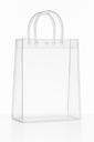 Bolsa Transparente con Asa 30x15 Und para Cotillon