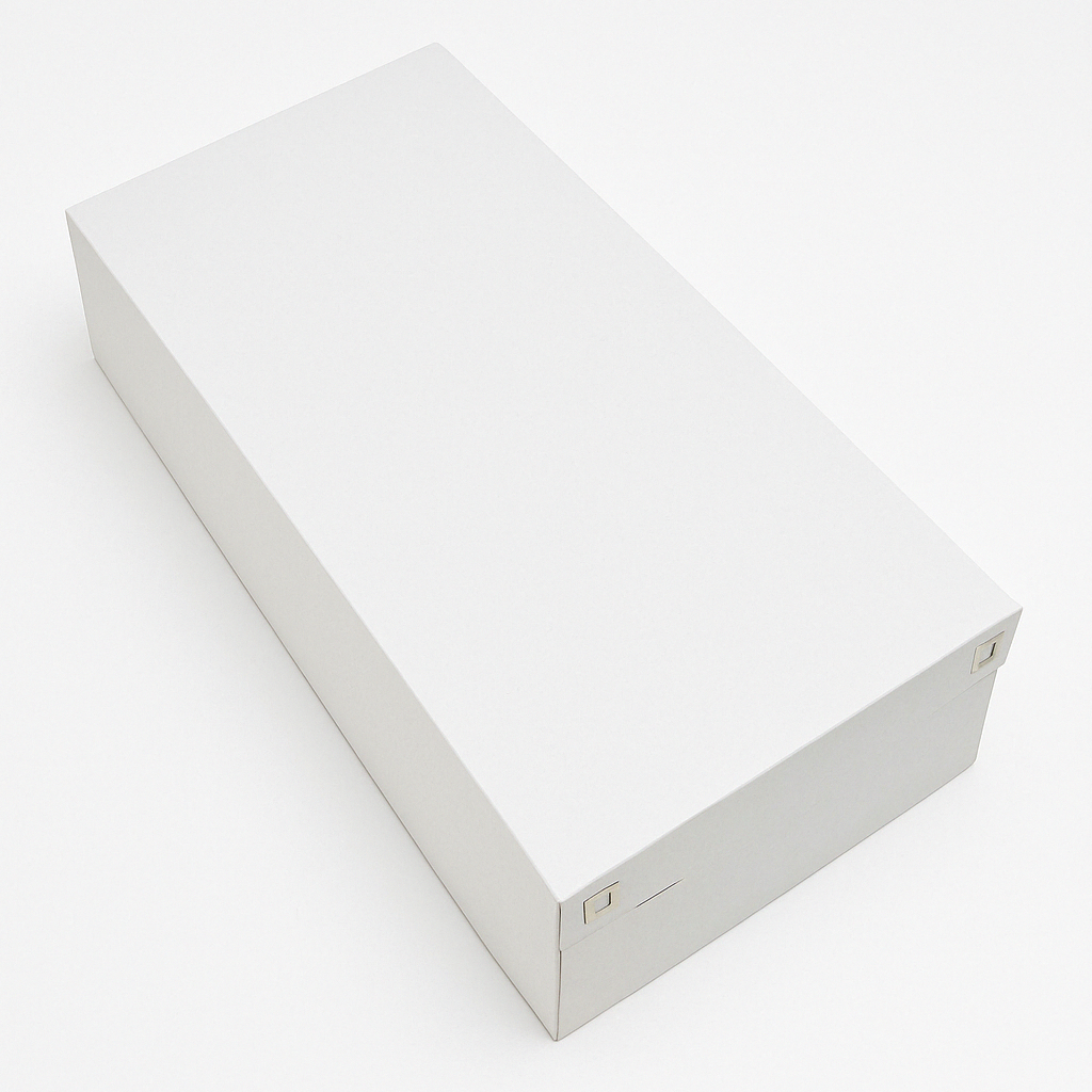 Caja de Brazo Gitano Blanco 18x38x10 Und