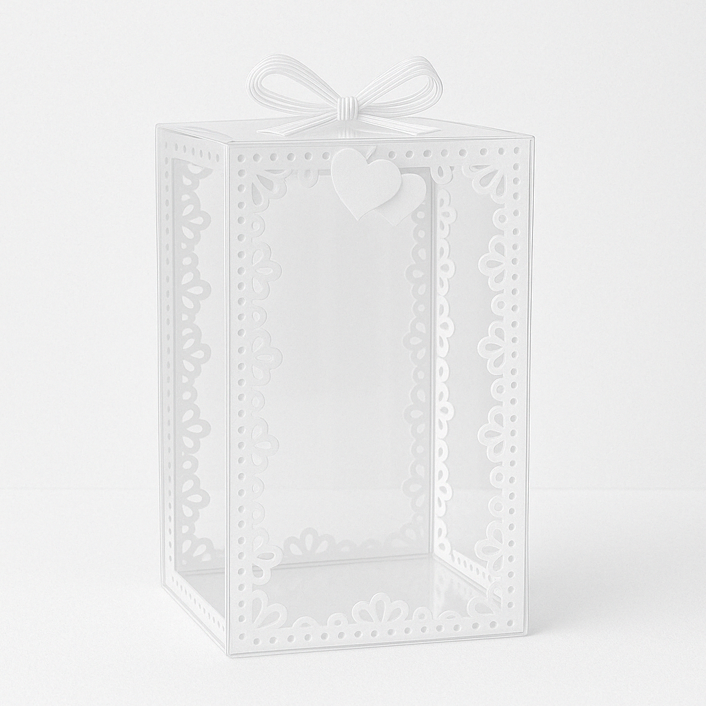 Caja de Acetato para Mini Dulces Und