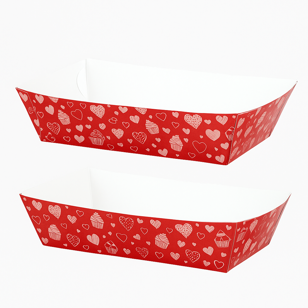 Canoa Roja de Corazones Und