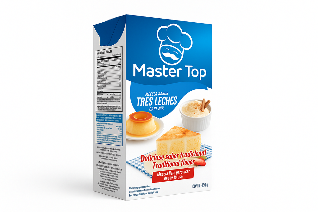 Crema Tres Leches 1 Litro Und MASTER TOP