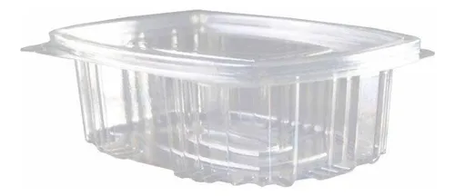 Envase Plastico Transparente con Cierre Plus 8oz Und DELIGOURMET
