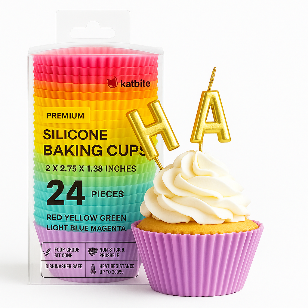 Capacillos de Silicon 24 Unds KATBITE