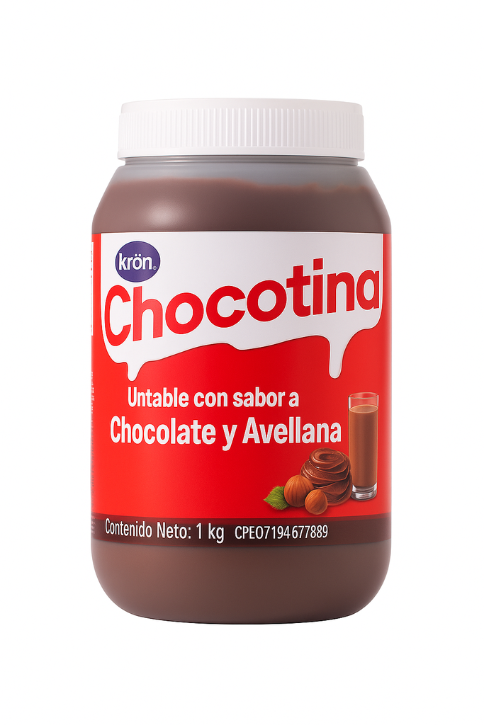 Chocotina de Avellana 500gr Und KRON