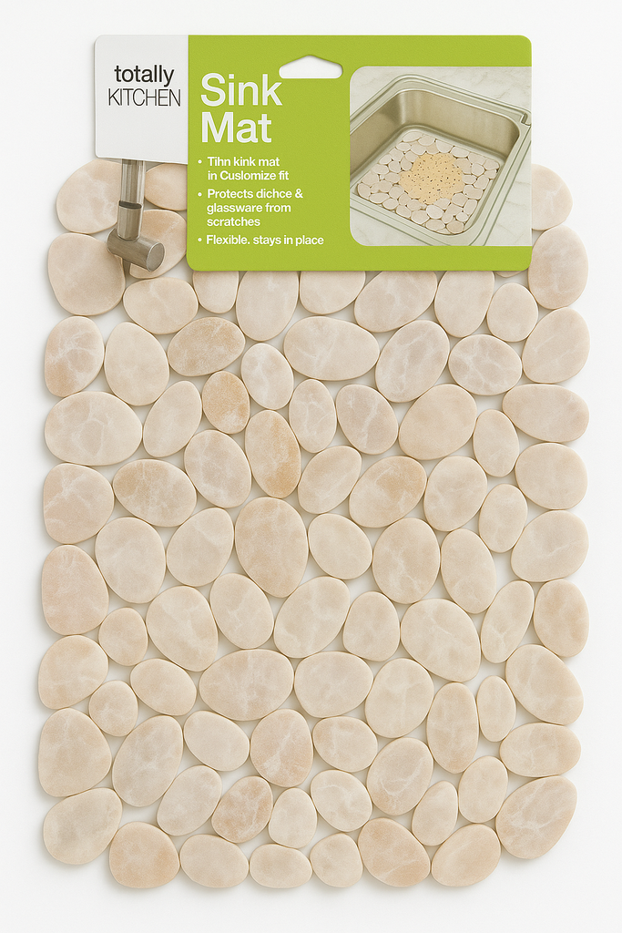 Tapete para Fregadero Diseño de Piedra Beige Und TOTALLY KITCHEN