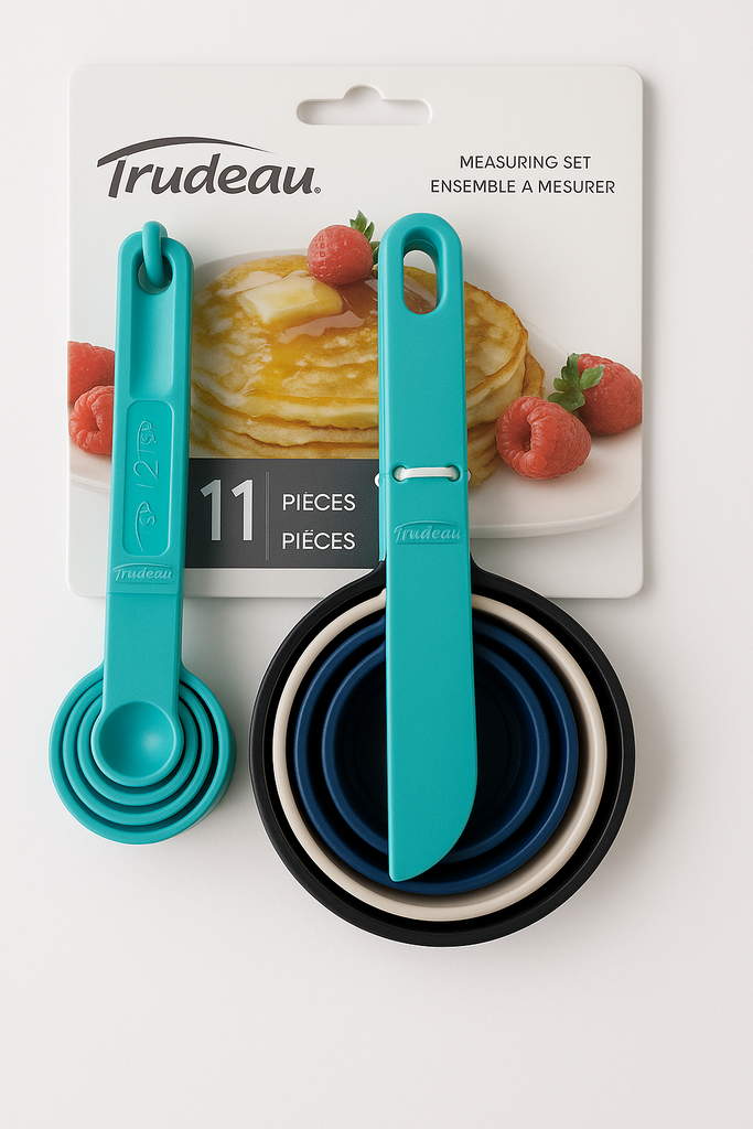 Set de 5 Tazas Medidoras Colores Frios Und TRUDEAU