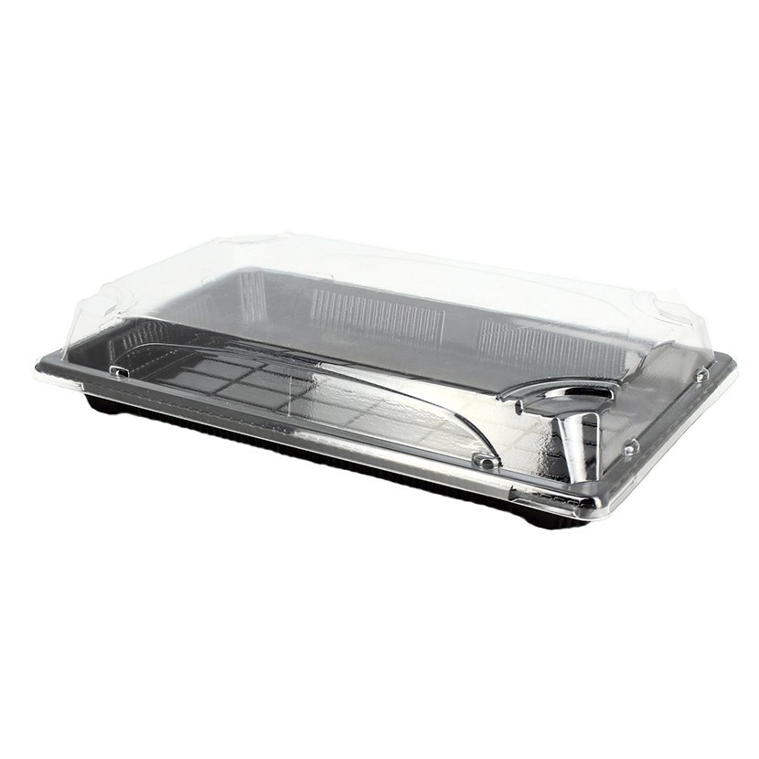 Envase de Sushi Grande 14x21cm Und ECOPLAST