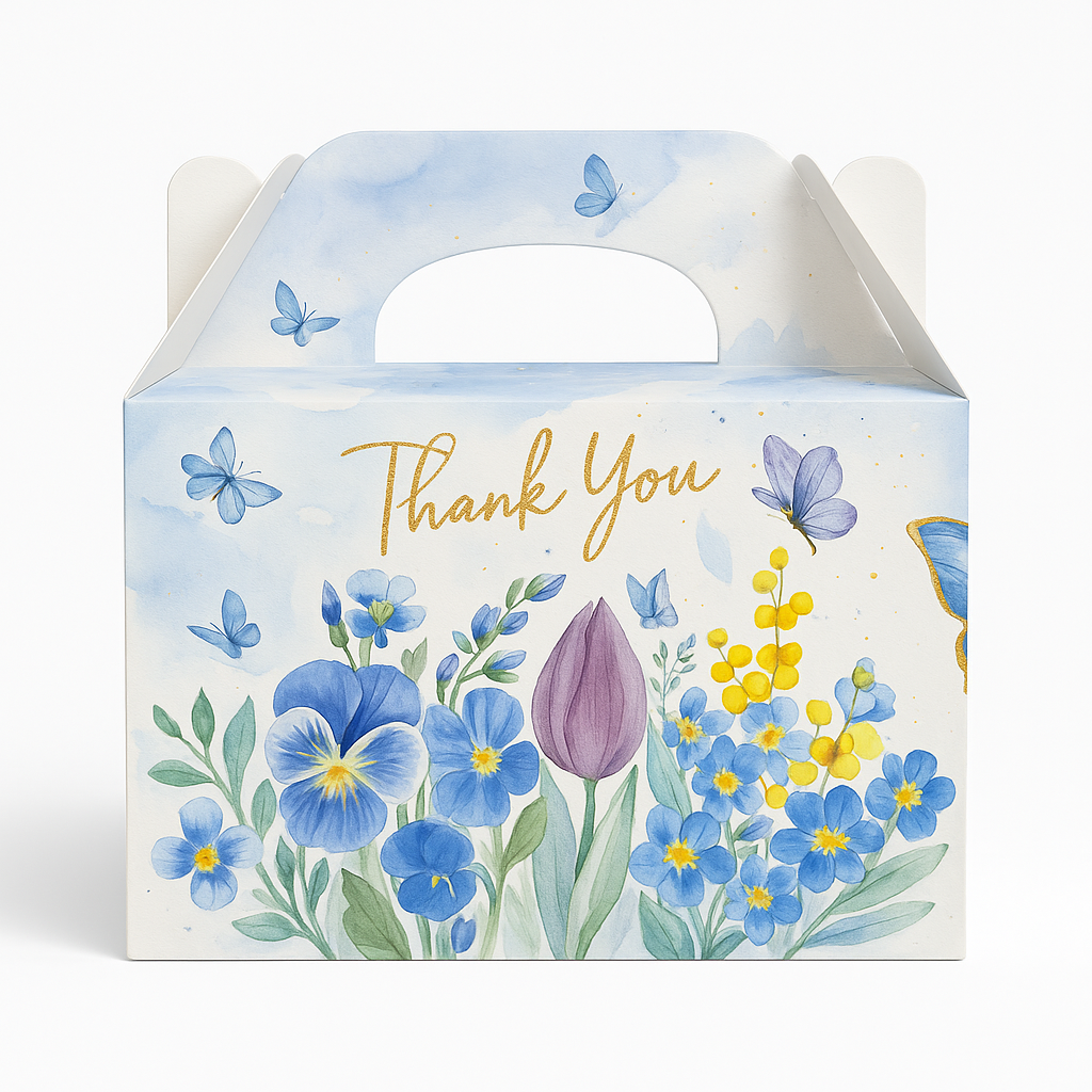 Caja para Cotillon de Mariposas Und Varios Diseños