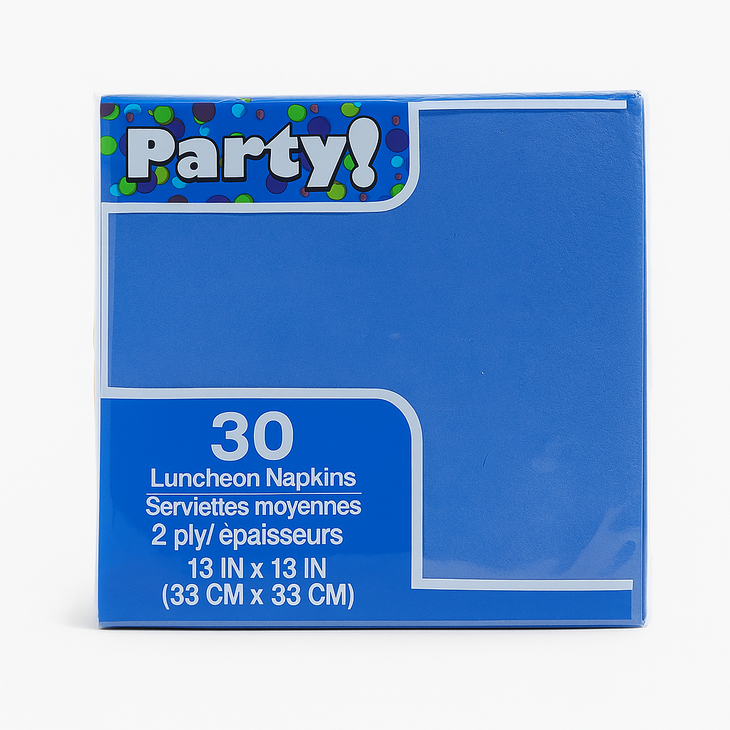 Set de Servilletas 33x33cm 30 Unds PARTY!