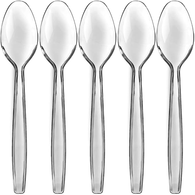 Cucharitas Transparentes para Shot 100 Unds