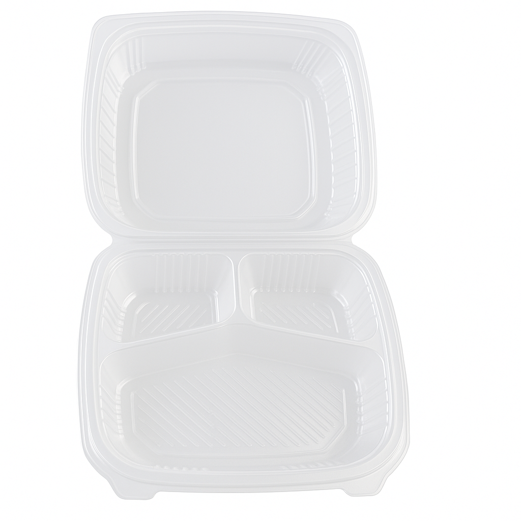 Envase Transparente Deligourmet con Divisor 11G Und