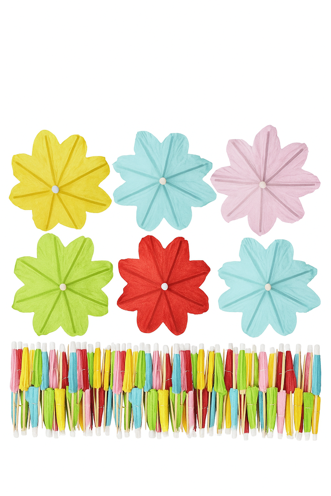 Sombrillas para Cocteles 144 Unds Varios Modelos