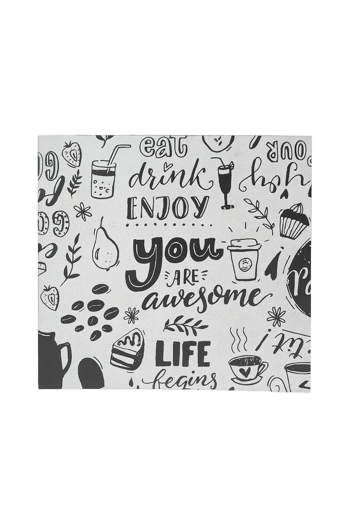 Caja para Torta Estampada 20x20x10cm Und