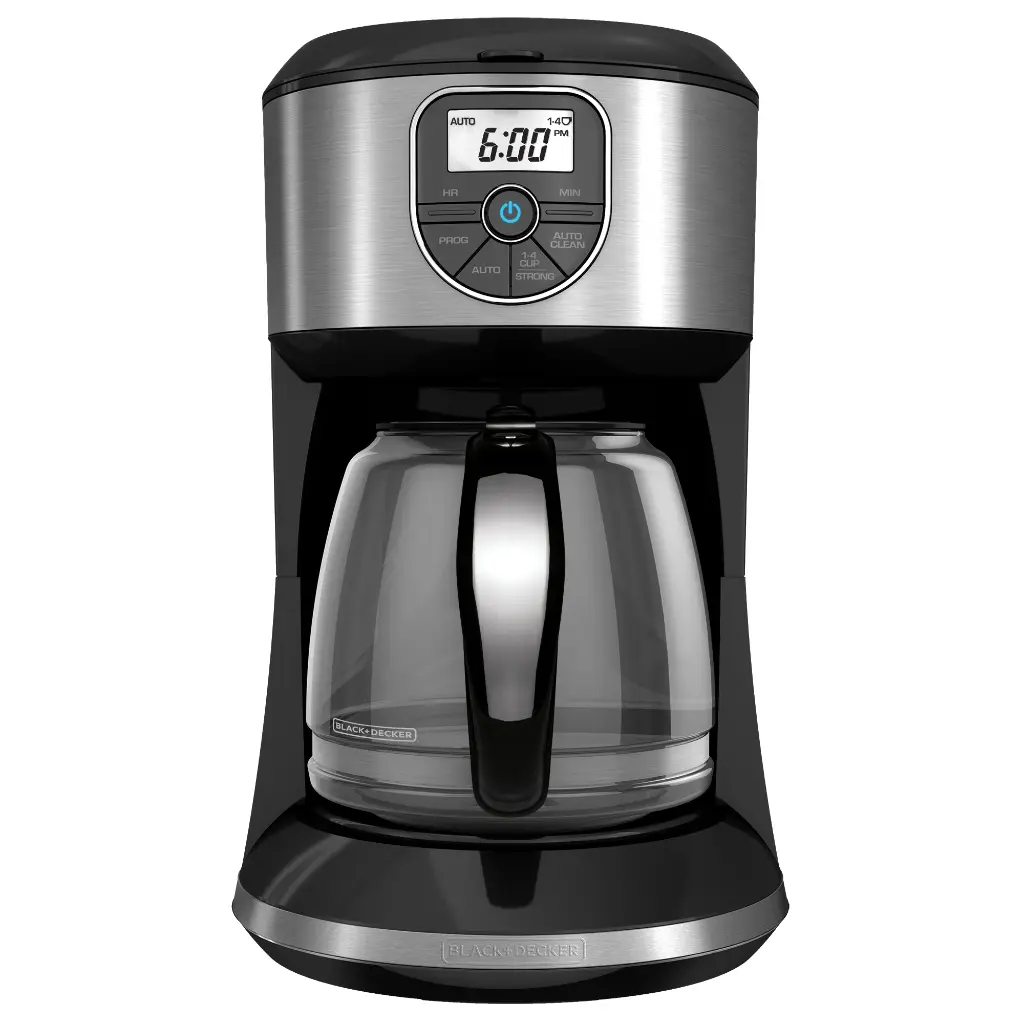 Cafetera Programable de 12 Tazas Und BLACK+DECKER