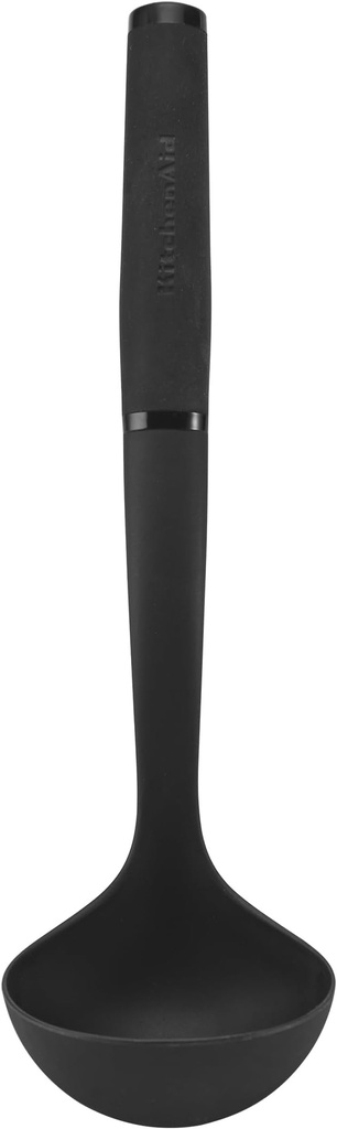 Cucharón de Sopa Clásico de Nylon Negro Und KITCHENAID