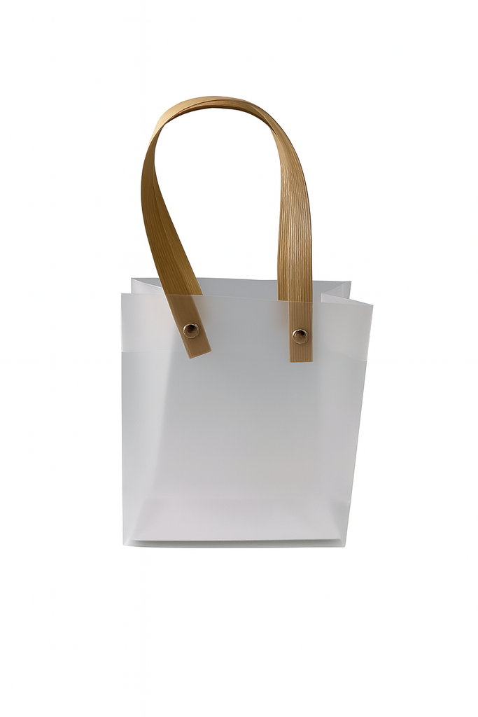 Bolsa de para Regalo o Cotillon Pequeña con Asa Marron Und  