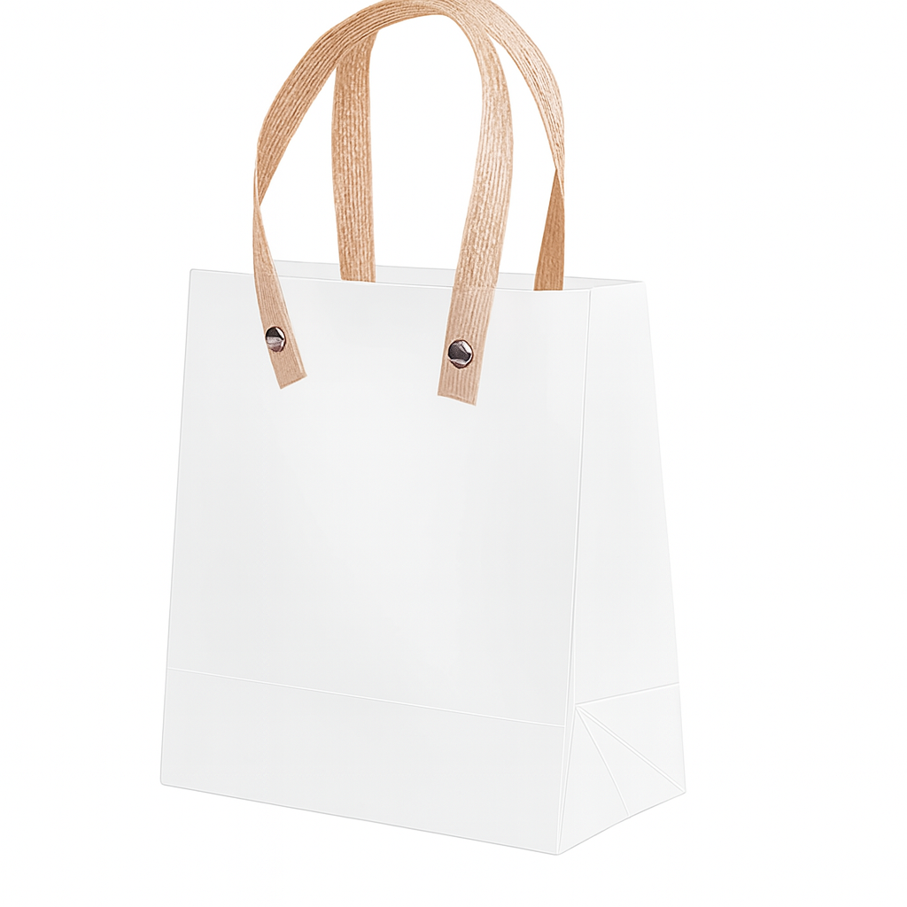 Bolsas transparentes con asas 15x15cm Und