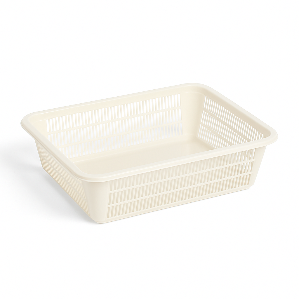 Cesta Rectangular Plastica Multiuso Und OCEANO 