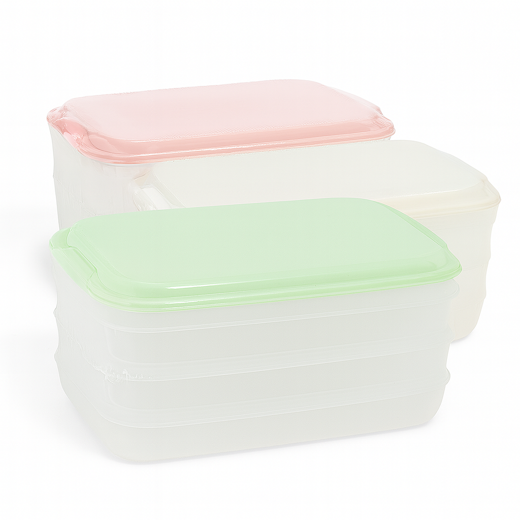 Envase Conservador 3 Piezas Und OCEANO Varios Colores