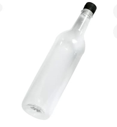 Botella Plástica Tipo Española con Tapa de Rosca Und 1000ml