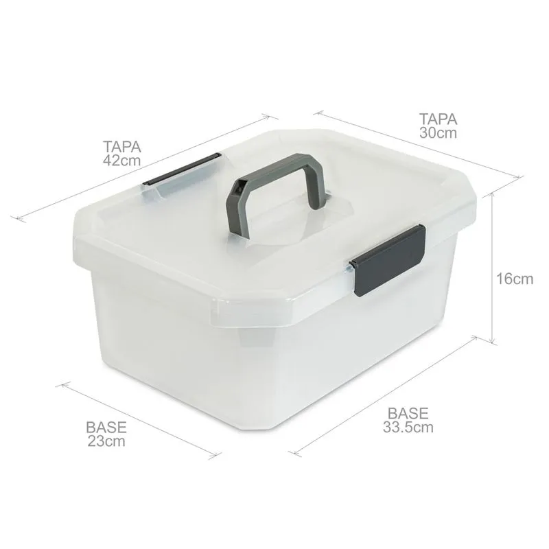 Mini Organizador Transparente 6x4.5x5cm Und