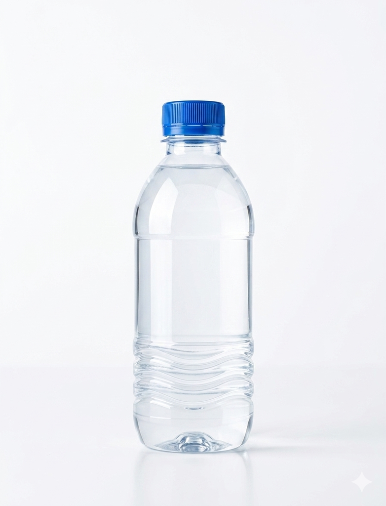 Botella PET Lisa con Tapa de Rosca Und 330cc