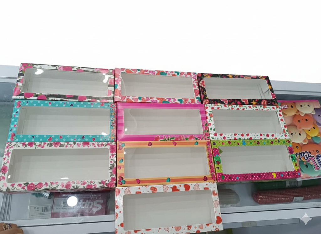 Caja Rectangular Para Splash 22.5x10x4.5cm Und Varios Modelos