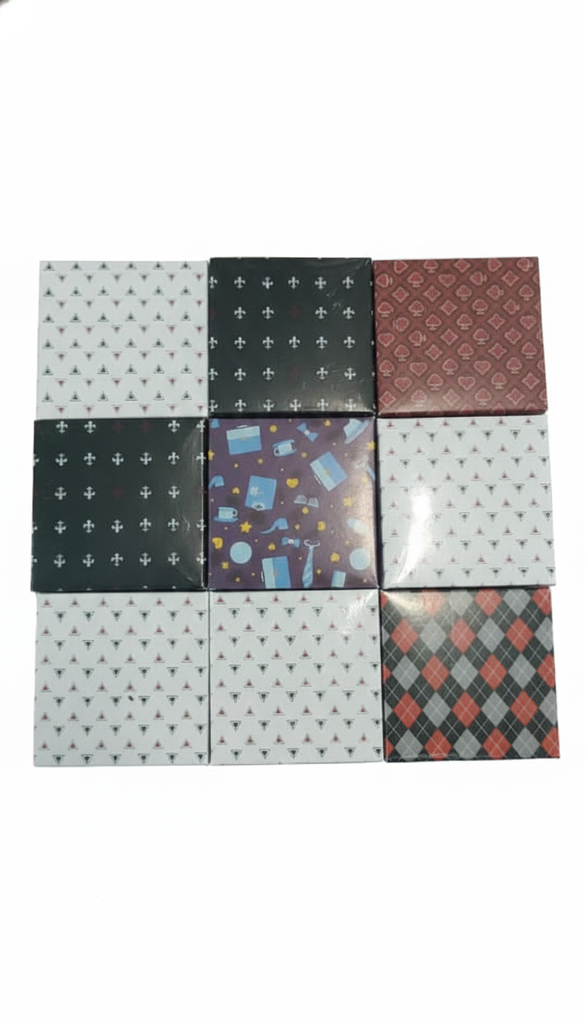 Caja Para Reloj de Caballero 7.5x7cm Und Diseños Variados 
