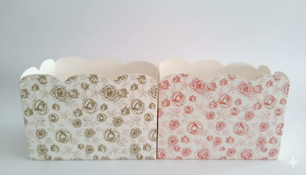 Anchetas Estampado Rosa 10x14.5x9.5cm Und Doble Modelo