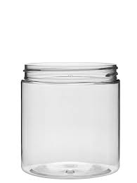 Tina PET Transparente con Tapa 250ml Und