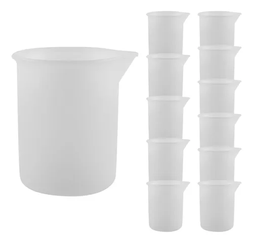Taza Medidora Transparente 1000ml Paq x 10 Unds 