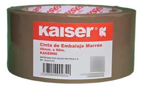Cinta de Embalaje 90M Marron Paq x 6 Unds MR BOBINA 
