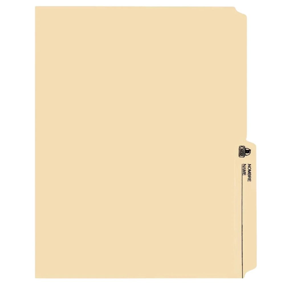 Carpeta Manila Tipo Carta Paq x 25 Unds MR BOBINA 