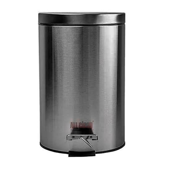 Papelera Metalica 12LT ALLCLEAN