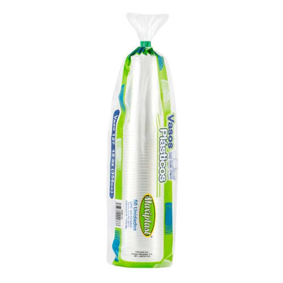 Vasos Plasticos 02 Oz V-27 Paq 100 Und MAXIPLAST 