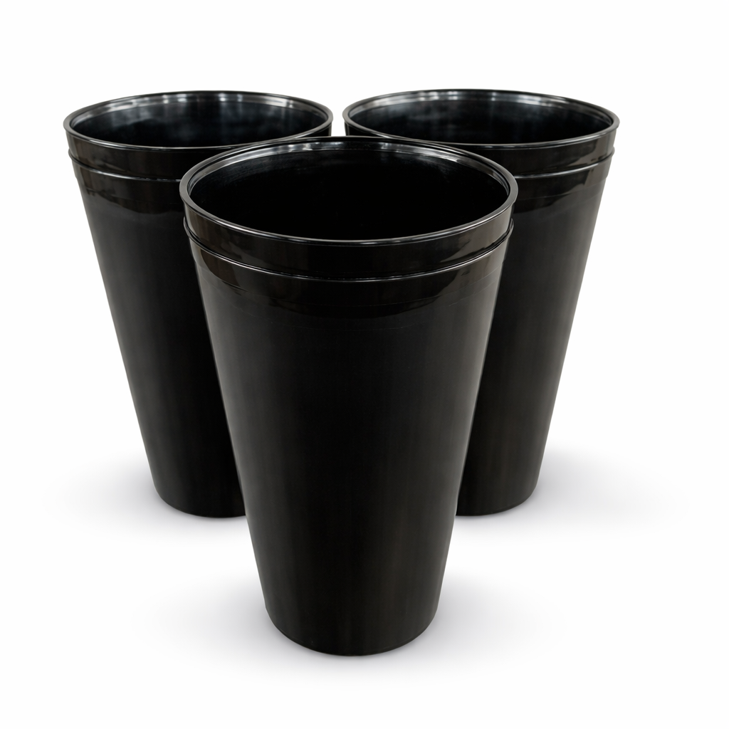Vaso Licorero Negro 16oz Paq x 6 ENJOY