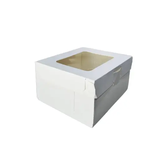Caja de Acetato Cuadrado para Dulces N3 15x12.5x8cm Und 