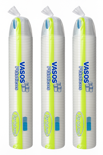 Vasos Plasticos Transparentes MAXIPLAST