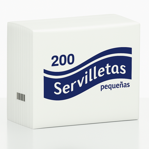 [SER-PEQ-BRI-BASE1] Servilleta Pequeña Paq x 200 Unds BRILUX