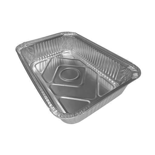 [BAN-ALU-GEN-BASE2-ALUMINIOR6] Bandeja de Aluminio 52x32x7.2 Und