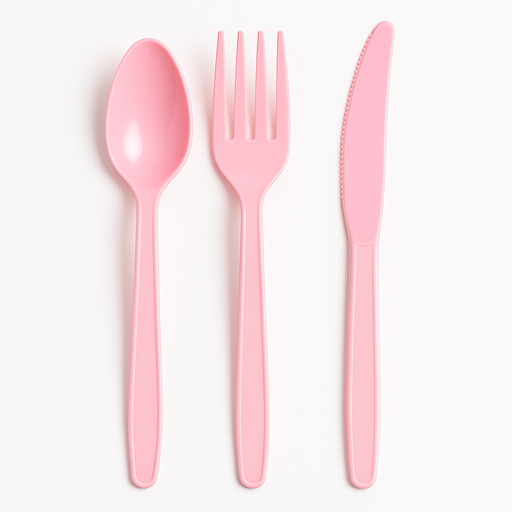 Set de Cubiertos Incluye Tenedor, Cuchillo y Cucharilla Paq x 60 Unds BRAVA! Para 20 Personas