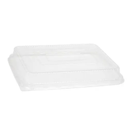[BAN-PLA-EKO-BASE2] Bandeja Plastica Transparente 788 Und para Charcuteria
