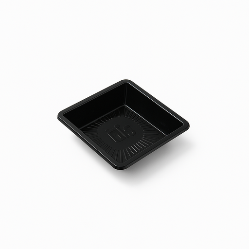 [BAN-SAL-GAL-BASE1] Bandeja para Salsa Cuadrada Und GALVANOTEK para Sushi